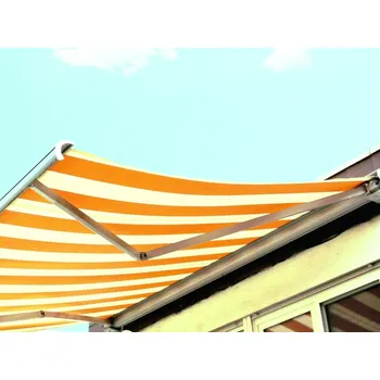 Mirtex Tkanina TENDA SOLE TAORMINA 220/211 Žluté pruhy šíře 200cm Velkoobchod Ceník: VELKOOBCHOD: po celých rolích, bez odvíjení