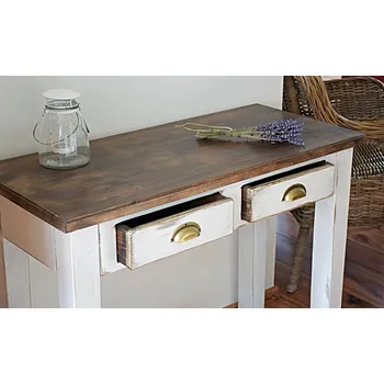 Konferenční stolek Stará Krása – Ruční výroba Konzolové a odkládací stolky v provence stylu 76x80x50