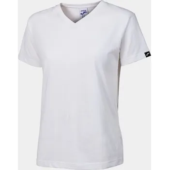 Dámské tričko JOMA VERSALLES SHORT SLEEVE T-SHIRT WHITE Velikost: XL, Barva: WHITE