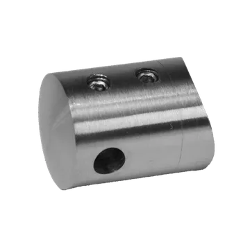 Zábradlí Držák lanka o 5 mm, se zajištěním, na trubku o 42,4 mm (30x22 mm), broušená nerez K320 / A