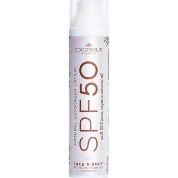 Přípravek na opalování Cocosolis Natural Sunscreen Lotion SPF50 100 ml