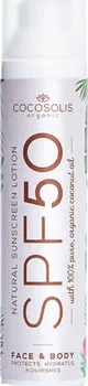 Přípravek na opalování Cocosolis Natural Sunscreen Lotion SPF50 100 ml
