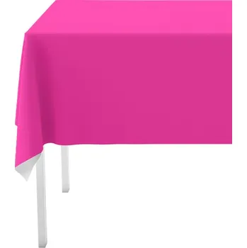 Koktejlová dekorace Funiglobal - 1 fuchsiový ubrus - Plain Colours -