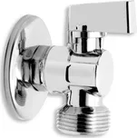 Pračkový rohový ventil se zpětnou klapkou 1/2"x3/4"