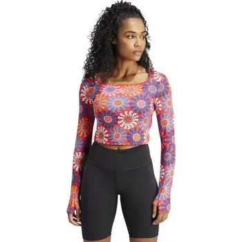 Dámské tričko Tričko adidas Farm Crop LS W IM2361 S