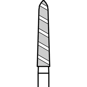 Brusný kotouč TURBO diamant | černé torpédo, kónické (L=10 mm) | do turbínky | velmi hrubá zrnitost | 806 313 T299K 544 021