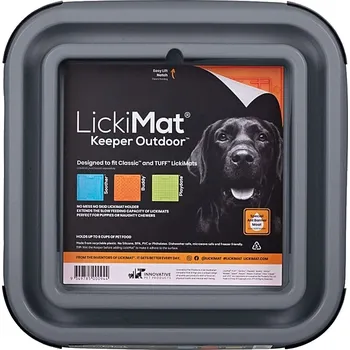 Dávkovač krmiva OutDoor Keeper | | LickiMat Barva: Šedá