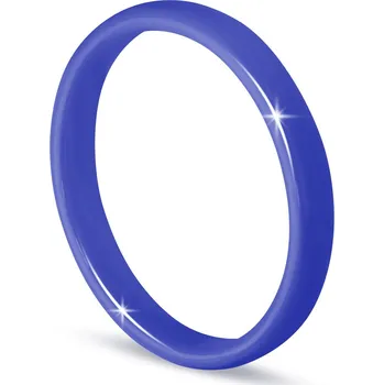 Prsten biju Dámský keramický prsten, tmavě modré barvy 4000232-3 Velikost prstenu - obvod: 52 mm