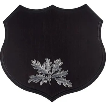 Podložka pod trofej č.362 - černá + plechové krytí