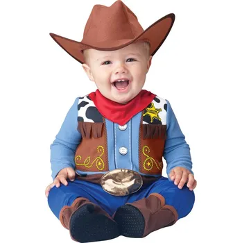 Karnevalový kostým In Character Costumes - Kostým pro nejmenší westernový šerif - 0-6 months
