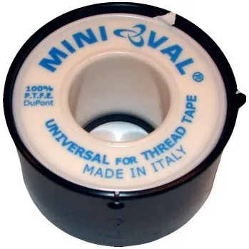 MINIVAL teflonová těsnící šňůra na závity 50 m