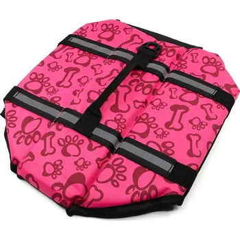 Obleček pro psa Vsepropejska Orsa plovací vesta pro psa Barva: Růžová, Délka zad (cm): 27, Obvod hrudníku: 41 - 62 cm