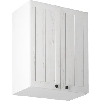 Kuchyňská skříňka Tempo Kondela Horní dvoudveřová skříňka PROVANCE G60 bílá