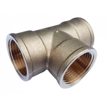 Fitinka Mosazný T-kus 1/4" FFF Steno 61660014 (Steno 61660014)