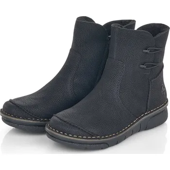 Dámská zimní obuv Dámská kotníková obuv 73364-00 Rieker černé Barva: schwarz, Velikost: 42