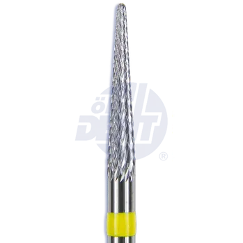 Fréza velmi jemná tvrdokovová fréza Cross Cut, kónus, zaoblený | do násadce | 500 104 194 110 023