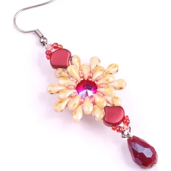 Korálek Náušnice Zinas č. 1419 - stavebnice