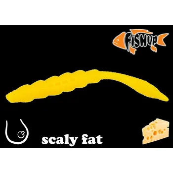 Umělá nástraha FishUp SCALY FAT 3.2" #103 yellow