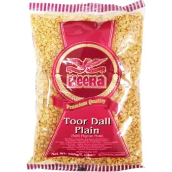 Luštěnina Heera Žlutá Čočka Loupaná (Toor Dal) 500g