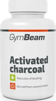 Přírodní produkt GymBeam Aktivní uhlí 60 cps.