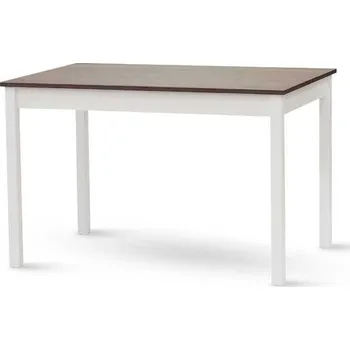 Jídelní stůl Stůl TWIN 120 borneo-bílá
