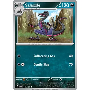 Karetní hra Pokémon TCG Salazzle 140/197
