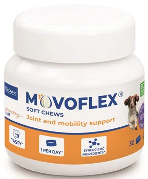 Virbac Movoflex Soft Chews Joint and Mobility Support M 30 tbl.