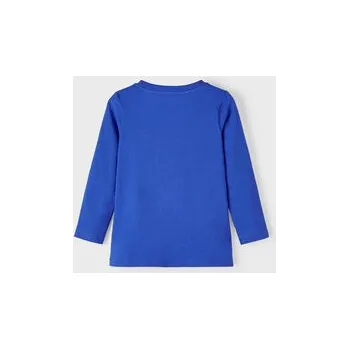 Dámská halenka NAME IT Halenka 13221682 Modrá Regular Fit 86