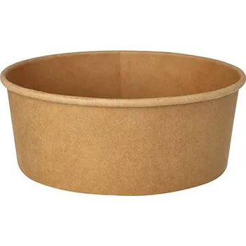 Jednorázové nádobí Papstar Popstar Kartonová miska na salát "To Go" 1300ml, 50ks