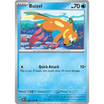 Sběratelská karetní hra Pokémon TCG Buizel 048/197