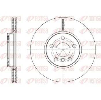 Brzdový kotouč Brzdový kotouč REMSA 61596.10