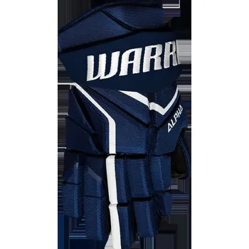 Hokejové rukavice Hokejové rukavice Warrior Alpha LX2 Max Navy Junior 11 palců