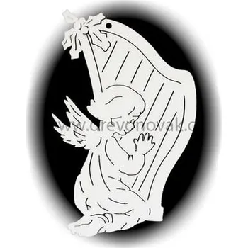 Vánoční ozdoba Vánoční ozdoba ANDĚLÍČEK č.1602