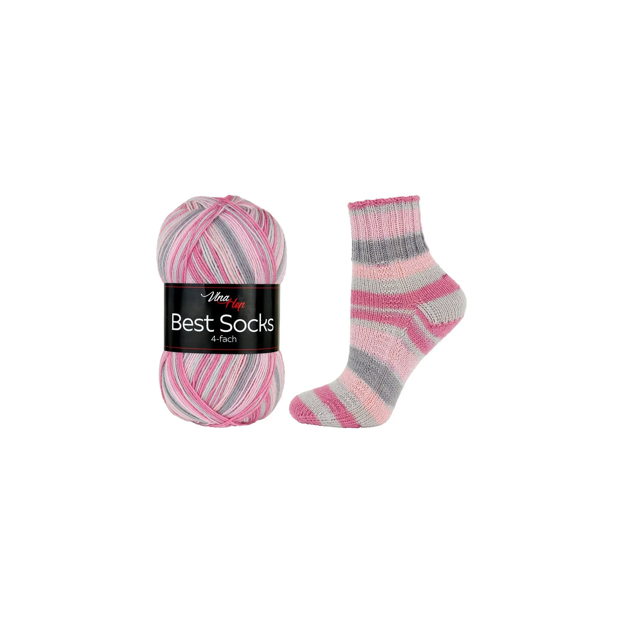 Fotografie 1 - Příze Vlna-Hep Best Socks 4-fach 7350