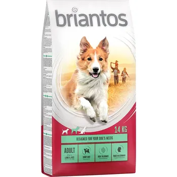 Krmivo pro psa Briantos Adult jehněčí s rýží