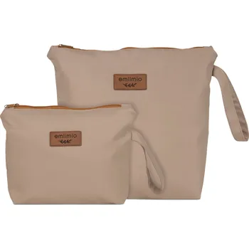 Kosmetická taška Taštička na potřeby pro miminko / béžová Velikost taštičky: Malá taštička (22x15 cm)