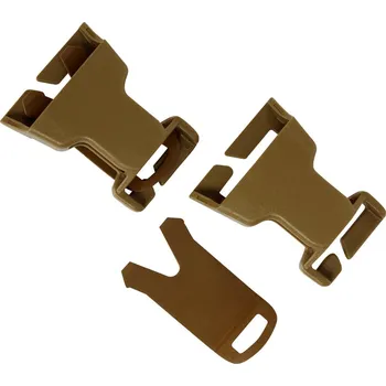 karabina CONDOR OUTDOOR přezka VAS Q.D. plastová COYOTE