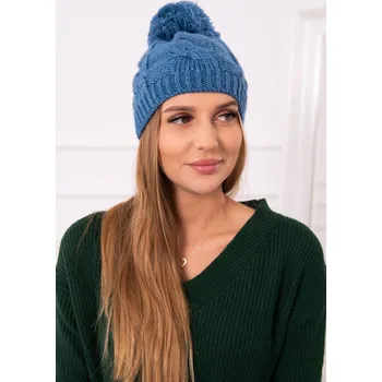 Čepice Fleecová čepice Stefania K278 denim UNI