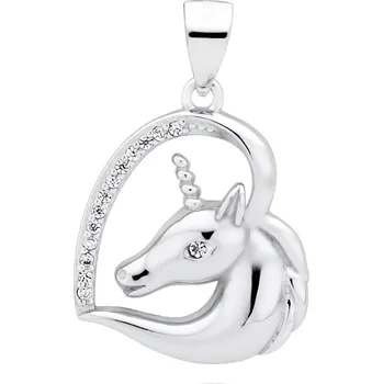 Náhrdelník Lafira stříbrný přívěsek Unicorn Z1730C_W (náhrdelník)