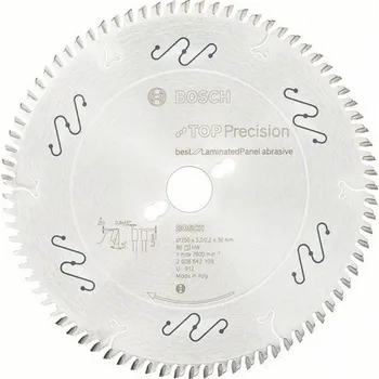 Pilový kotouč BOSCH 2 608 642 109 250 x 30 x 3,2 mm 80 zubů