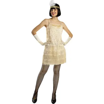 Funiglobal - Zlatý kostým Flapper z 20. let - M