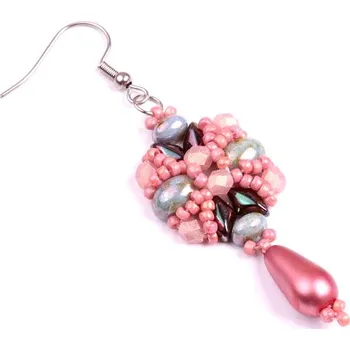 Korálek Náušnice Vasilissa č. 1541 - stavebnice