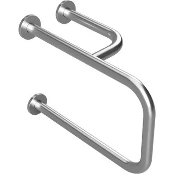 Madlo do koupelny Bemeta - HELP: Kombinovaný úchyt k umyvadlu, levý, brus 301112102