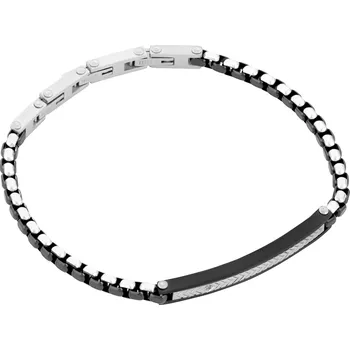 Náramek Liu Jo Stylový pánský bicolor náramek MLJ297 + 2 měsíce na vrácení zboží