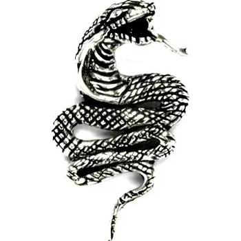 Přívěsek Stříbrný přívěsek kobra- P112 (Stříbrný přívěsek had kobra)