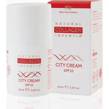 Pleťový krém Ochranný denní CITY krém SPF 10 50 ml - Inventia