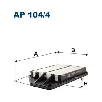 Vzduchový filtr Vzduchový filtr FILTRON (AP104/4)