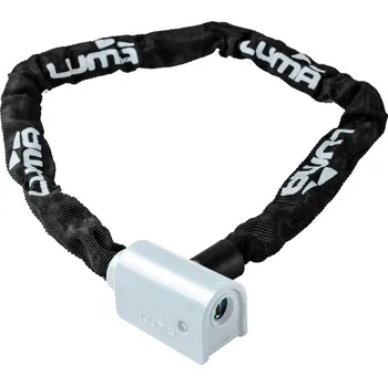 Motozámek LUMA Řetězový zámek ENDURO 5 100cm bílý