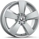 ŠKODA AUTO Nanuq stříbrná 6x16 5x100…