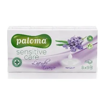 Papírový kapesník Paloma kapesníky 8ks Lavender 4vr.